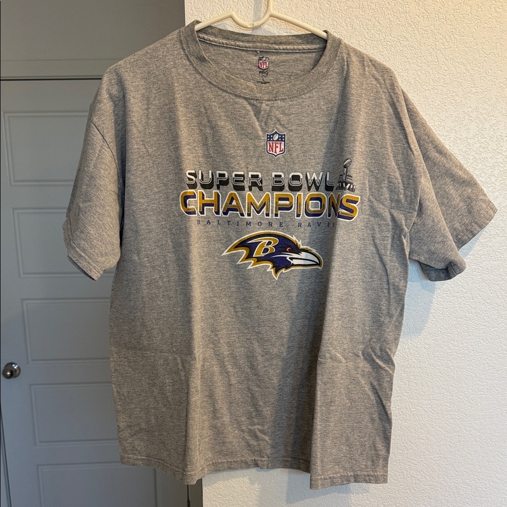 NFL Gray Super Bowl Champions Tee